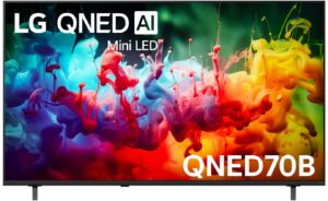 LG 65" QNED70B AI Mini-LED 4K Smart TV