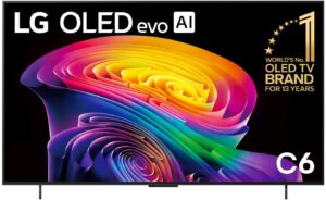 LG 42" C6 OLED evo AI 4K Smart TV