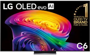 LG 83" C6 OLED evo AI 4K Smart TV