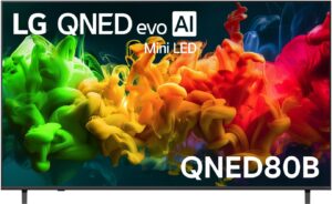 LG 75" QNED80B evo AI Mini-LED 4K Smart TV