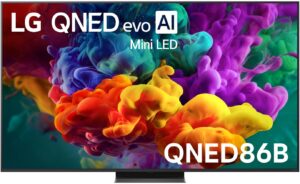 LG 65" QNED86B evo AI Mini LED 4K Smart TV
