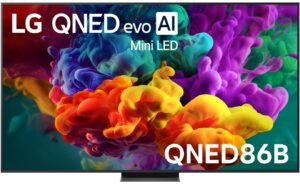 LG 86" QNED86B evo AI Mini LED 4K Smart TV