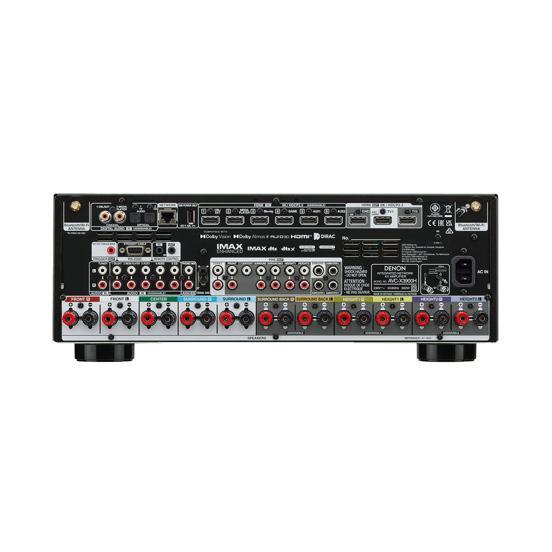 Denon AVRX3900H_Back