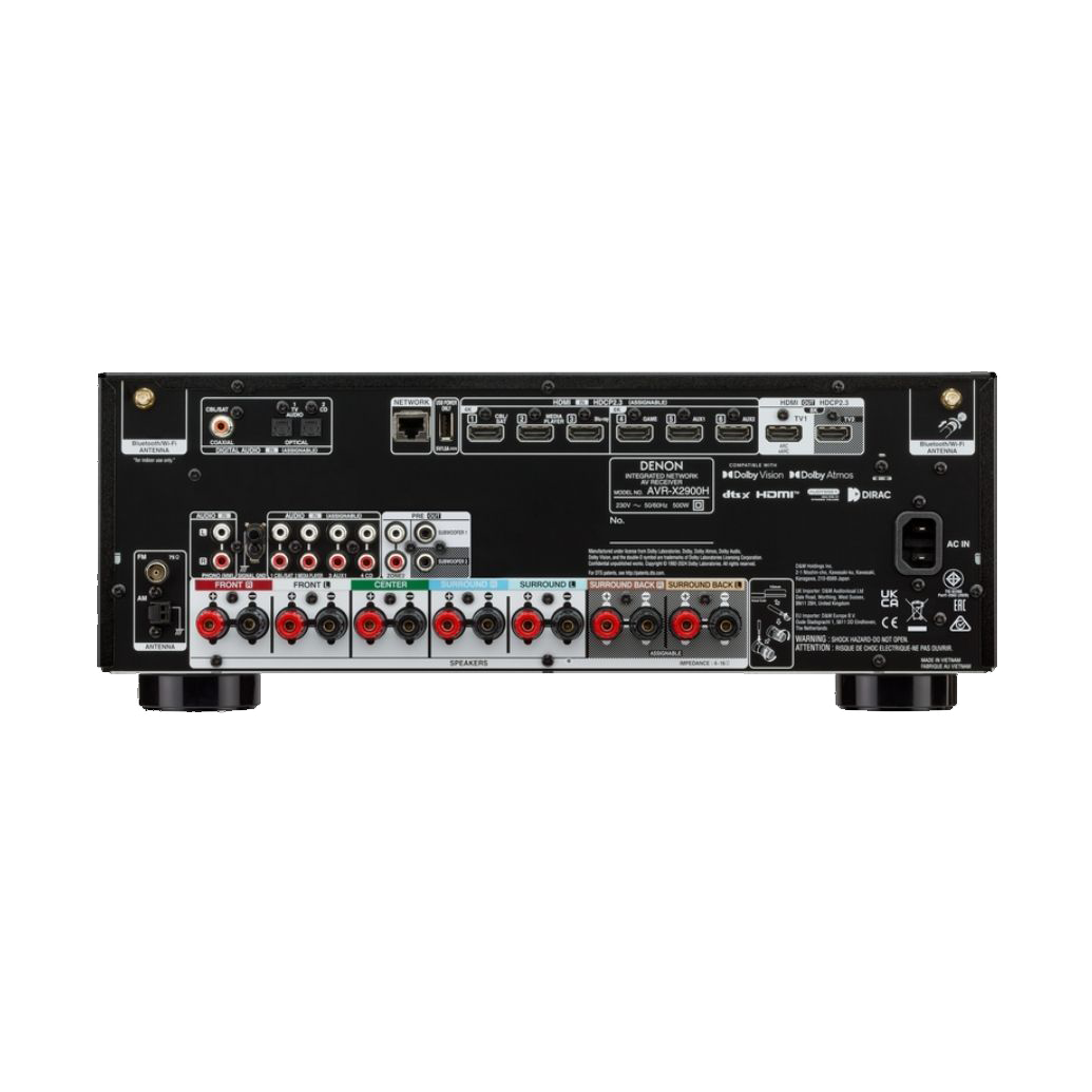 denon-avr-x2900h-rear