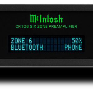 McIntosh CR106 2-Channel 6-Zone Preamplifier / Audio Matrix