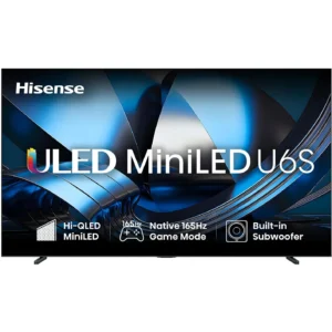 Hisense ULED MiniLED 100" U6S Hi-QLED 144Hz 4K Smart AI TV